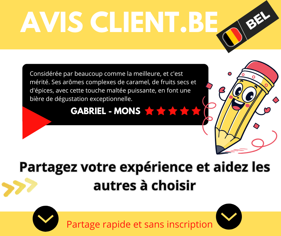 Votre avis client sur toutes les marques et services en Belgique